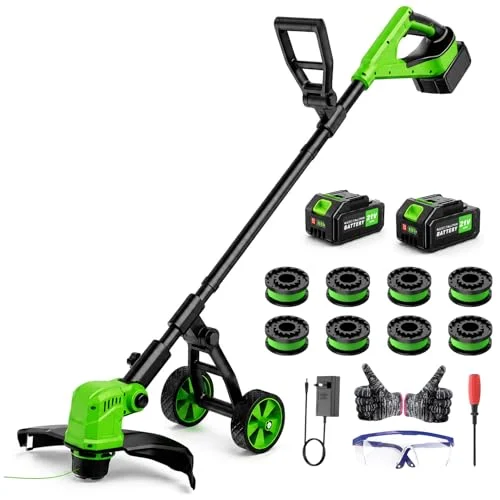 best cordless grass trimmer and edger