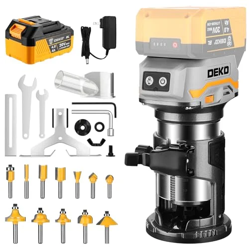 best cordless wood router