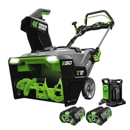 best cordless snow blower with battery and charger