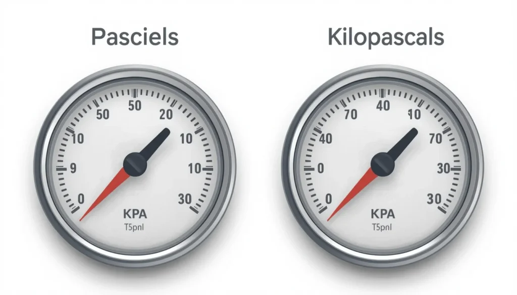 Pascals and Kilopascals