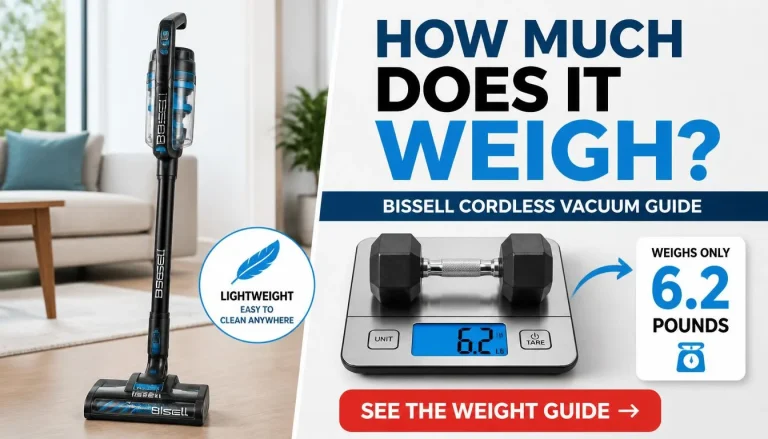 Bissell Cordless Vacuum Weigh