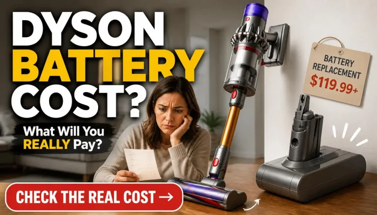 Dyson Cordless Vacuum Battery Cost
