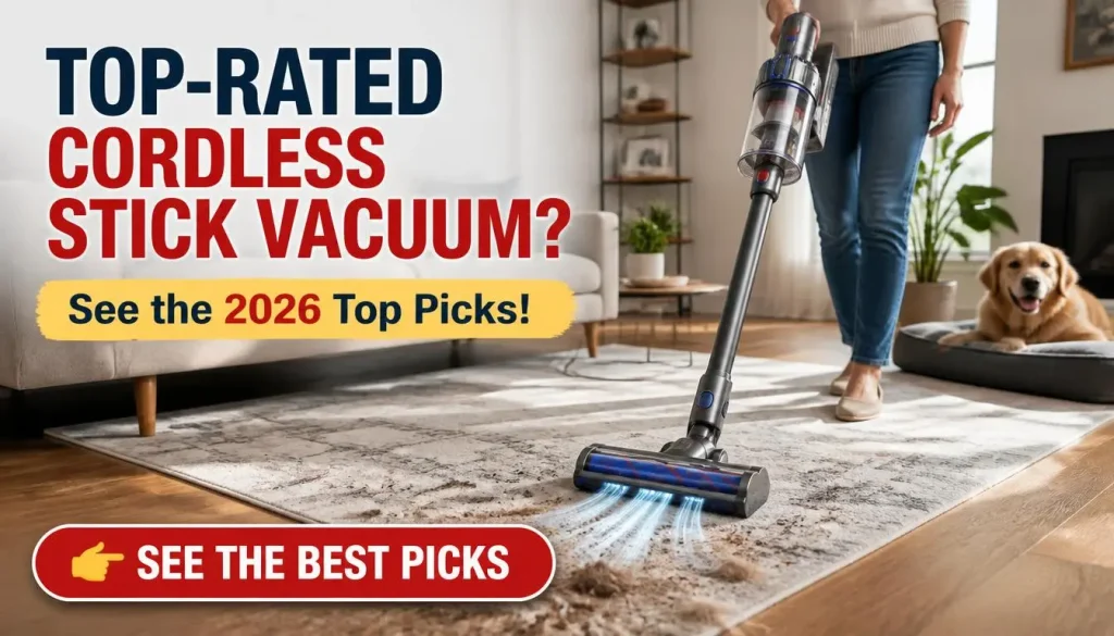 What Is the Top-Rated Cordless Stick Vacuum